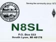 The SLAARC QSL card - N8SL